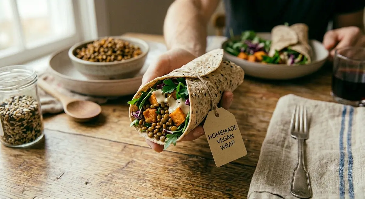 Homemade Vegan Wraps